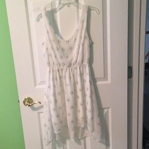 Cream gold sundress
